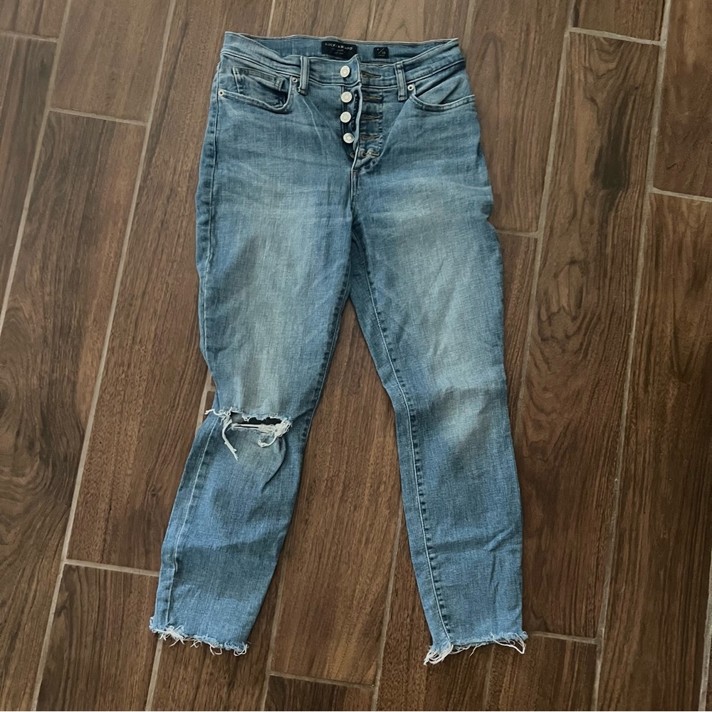 Lucky Brand high rise Bridgette jeans size 6
